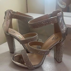 windsor sparkly heels.